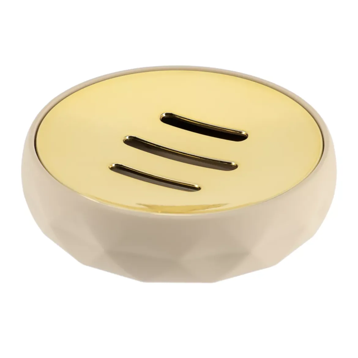 Set di accessori bagno gomma Rubby Beige