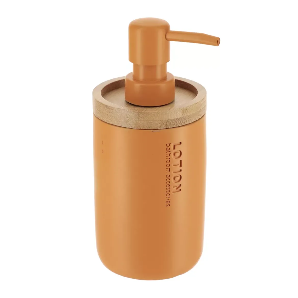 Set di accessori bagno Purebamboo Giallo senape