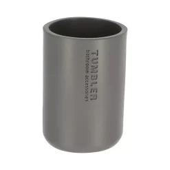 Set di accessori bagno Purebamboo Grigio
