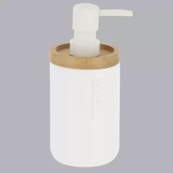 Set di accessori bagno Purebamboo Bianco
