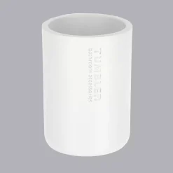 Set di accessori bagno Purebamboo Bianco