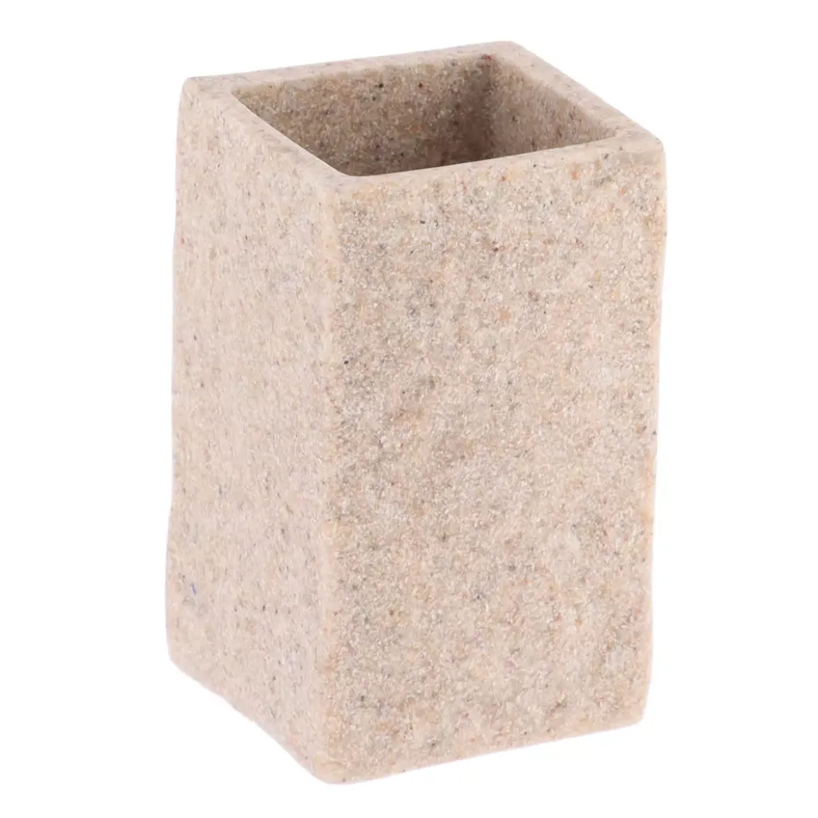 Set di accessori per il bagno effetto pietra Naturale