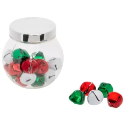 Set di 24 campanelli multicolori in metallo da spargere