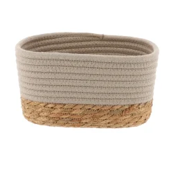 Set di 3 cesti portoggetti (13 cm) Timeless Tortora
