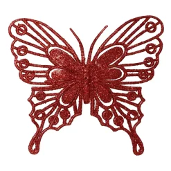 Set di 2 farfalle Fanny Rosso