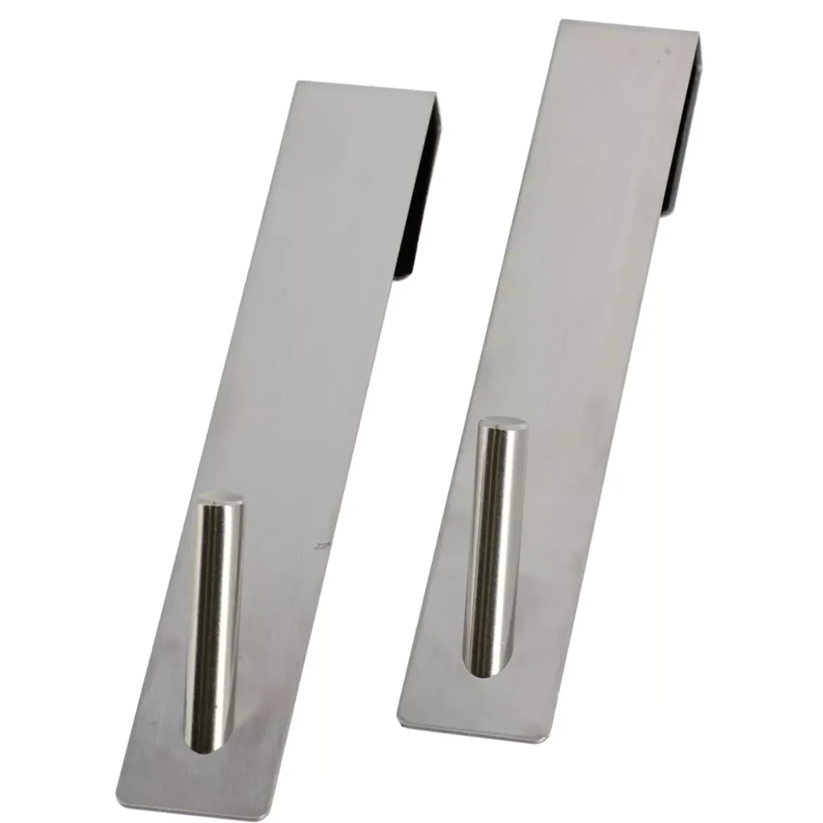 Set di 2 ganci speciale parete doccia (H18cm) Cromo