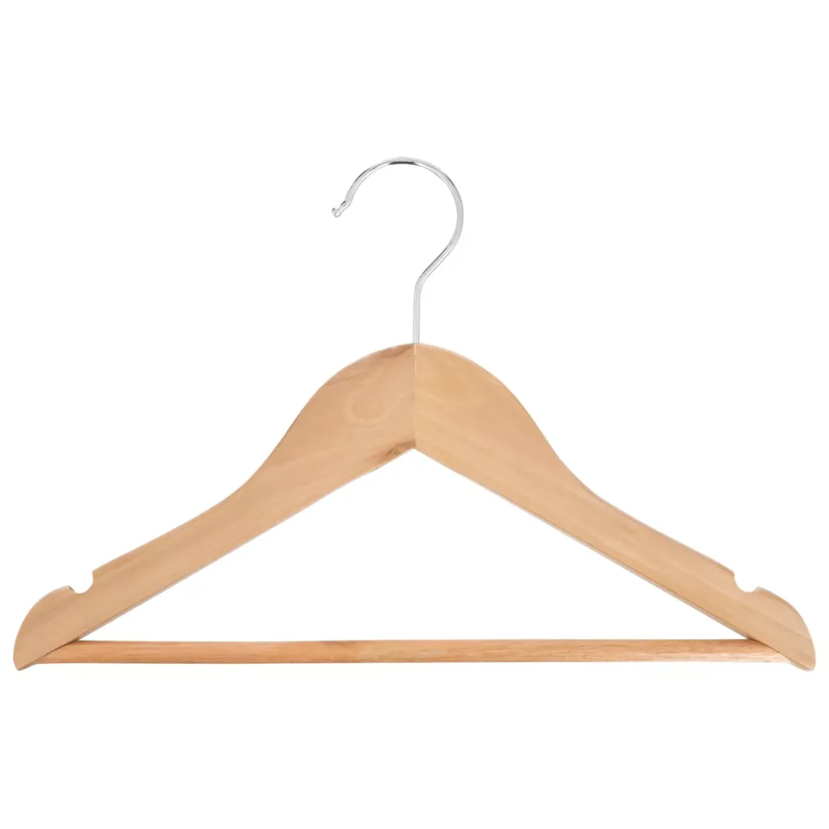 Set di 4 grucce per bambini in legno (H19 cm) Marrone Naturale