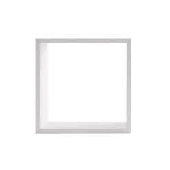 Set di 3 mensole Cube Bianco Modello grande