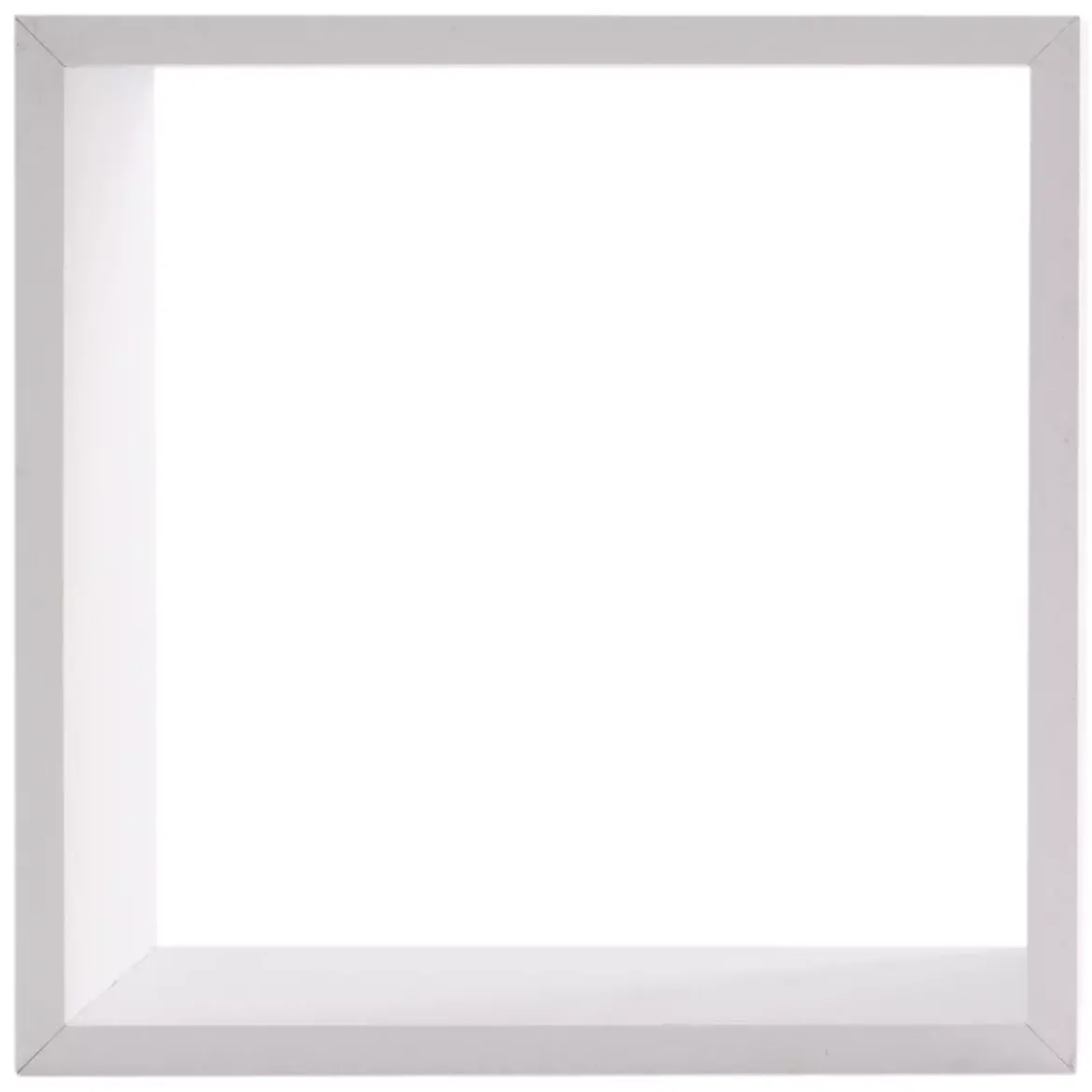 Set di 3 mensole Cube Bianco Modello grande