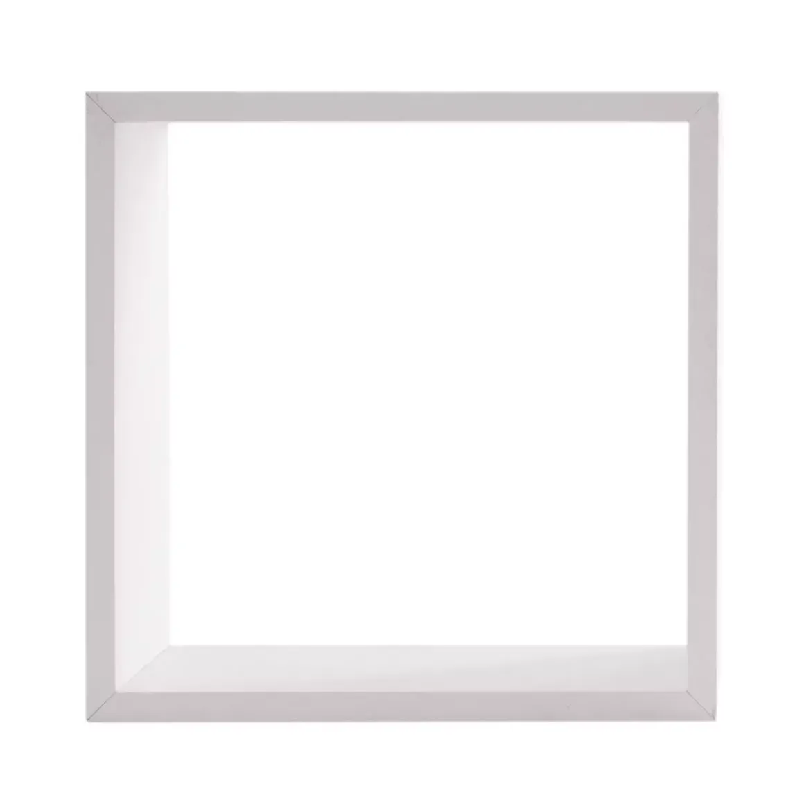 Set di 3 mensole Cube Bianco Modello grande