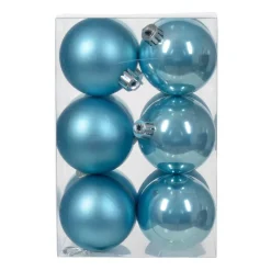 Set di 12 palline di Natale (D60 mm) Aravis Blu brillante