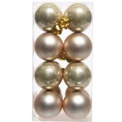 Set di 16 palline di Natale (D40 mm) Aravis Perla