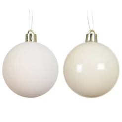 Set di 12 palline di Natale (D60 mm) Aravis Bianco lana