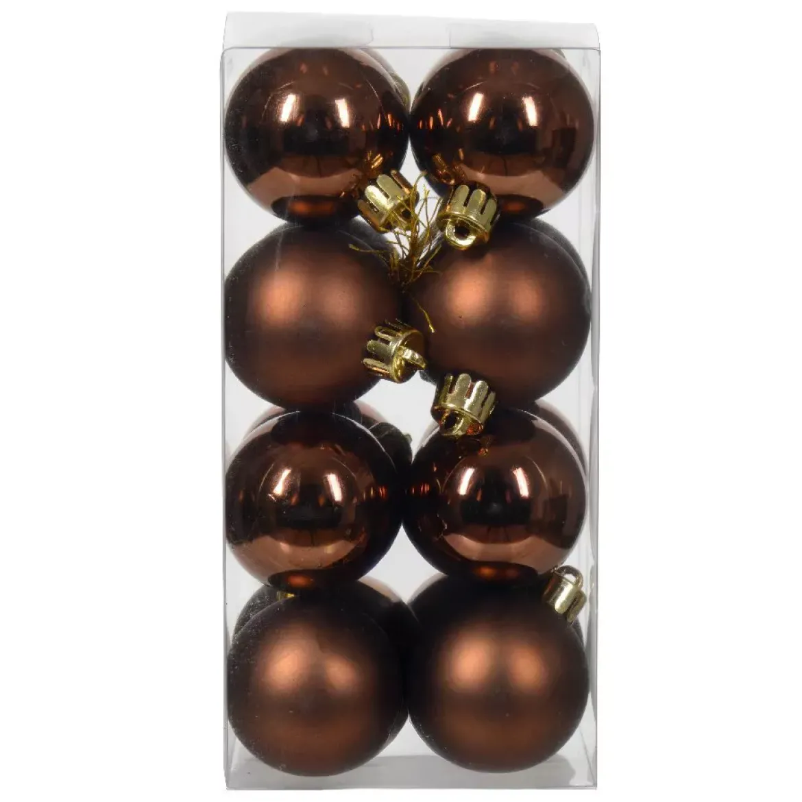 Set di 16 palline di Natale (D40 mm) Aravis Marrone caffè