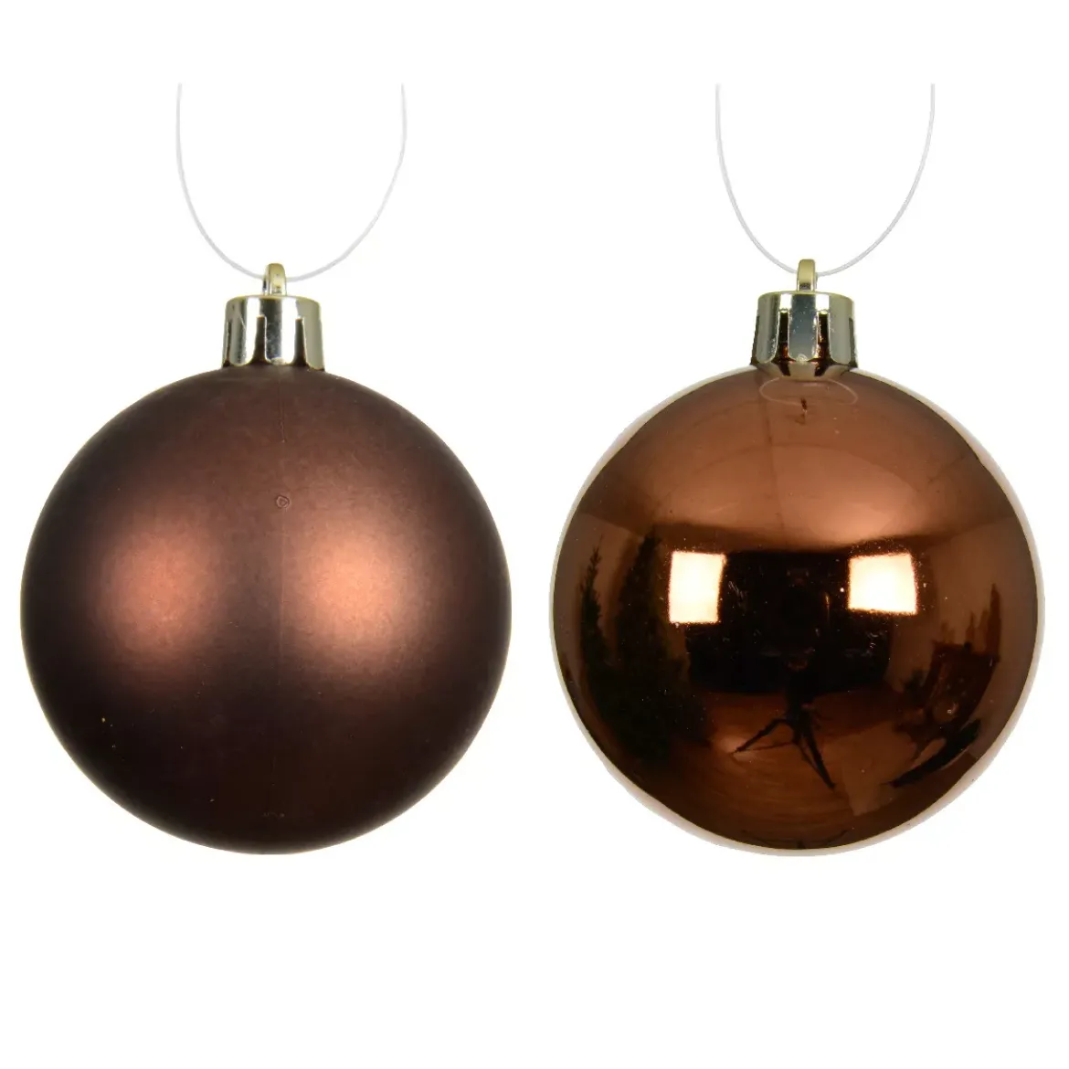 Set di 16 palline di Natale (D40 mm) Aravis Marrone caffè