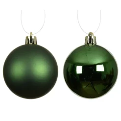 Set di 12 palline di Natale (D60 mm) Aravis Verde abete