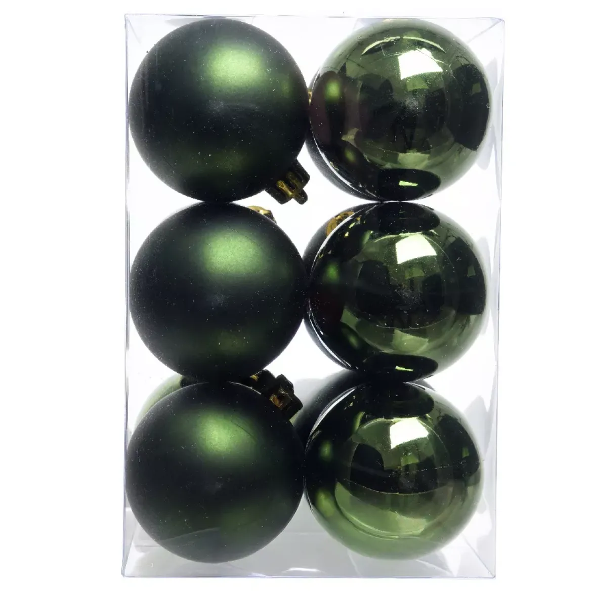 Set di 12 palline di Natale (D60 mm) Aravis Verde abete