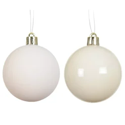 Set di 4 palline di Natale (D100 mm) Aravis Bianco lana