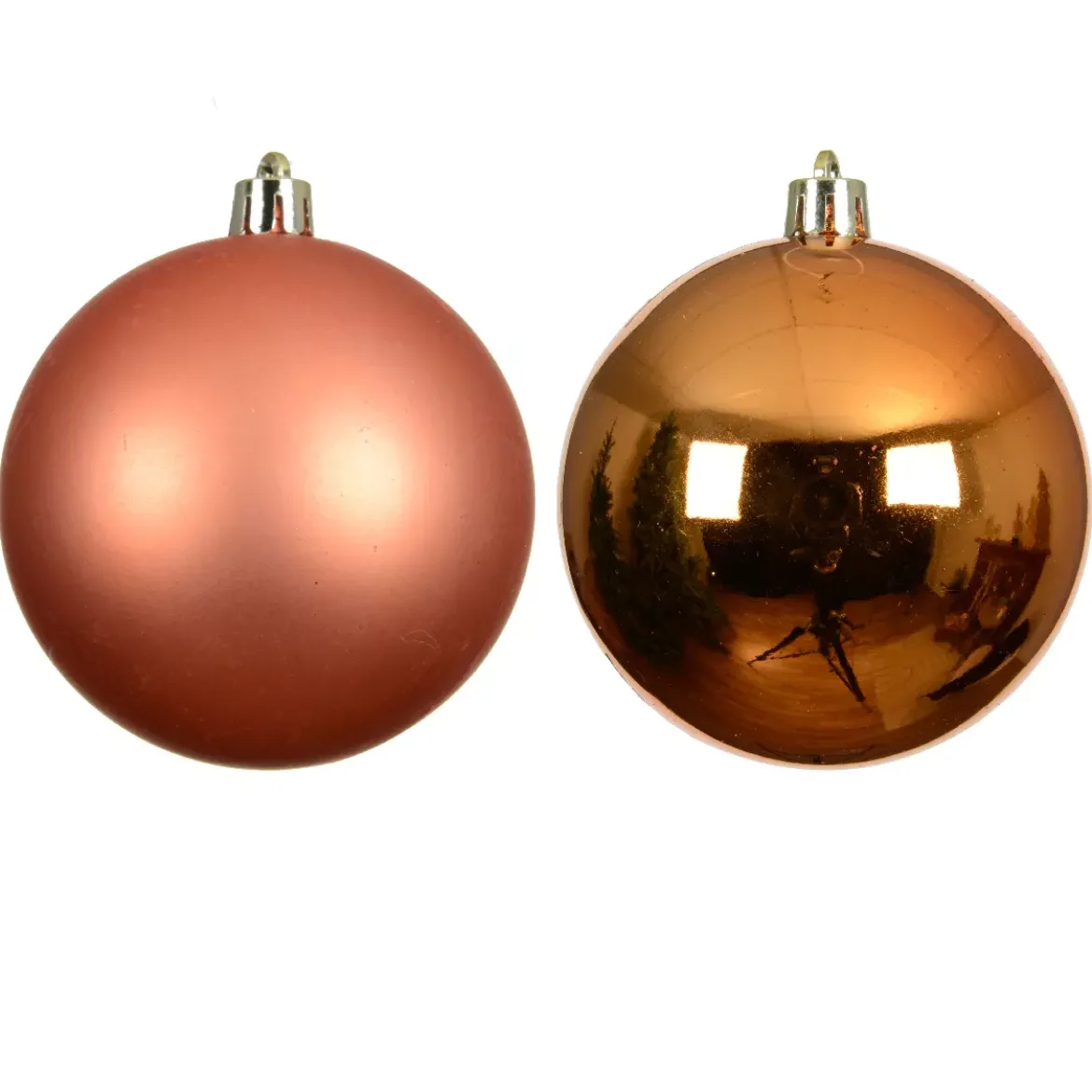 Set di 12 palline di Natale (D60 mm) Aravis Arancione