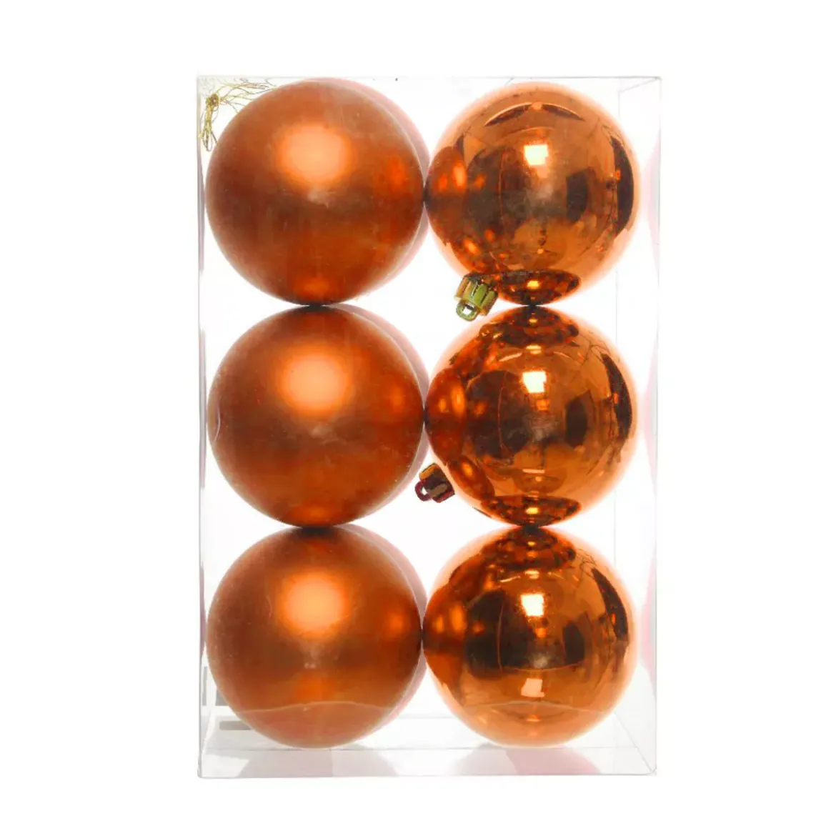 Set di 12 palline di Natale (D60 mm) Aravis Arancione