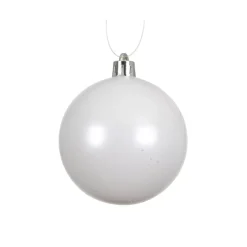 Set di 12 palline di Natale (D60 mm) Aravis Bianco