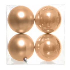 Set di 4 palline di Natale (D100 mm) Aravis Pesca