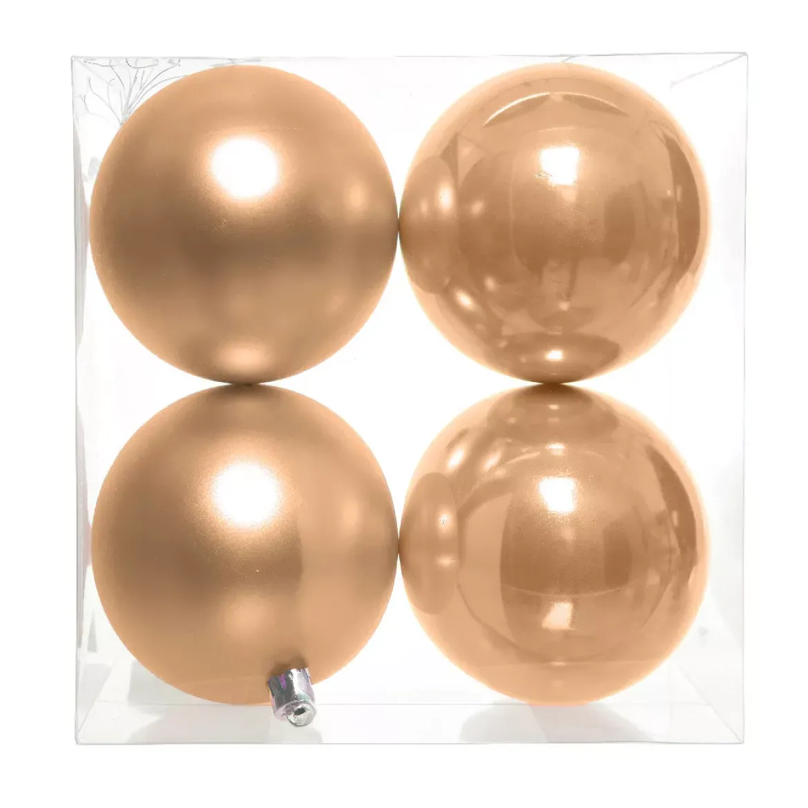 Set di 4 palline di Natale (D100 mm) Aravis Pesca