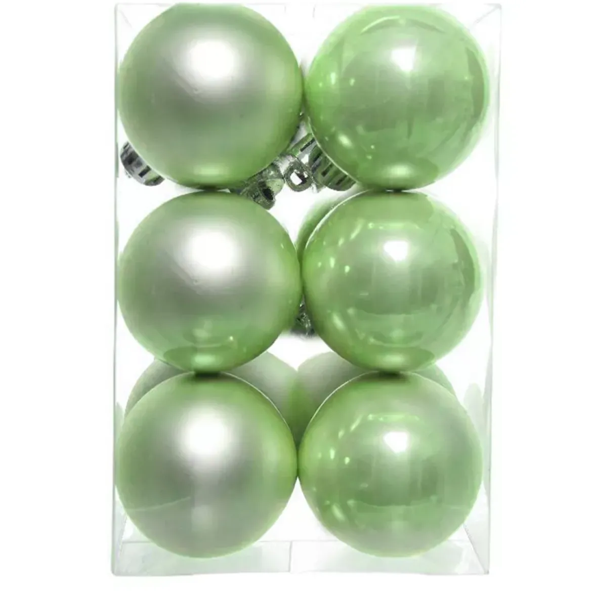 Set di 12 palline di Natale (D60 mm) Aravis Verde tè matcha