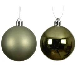 Set di 16 palline di Natale (D40 mm) Aravis Verde rosmarino