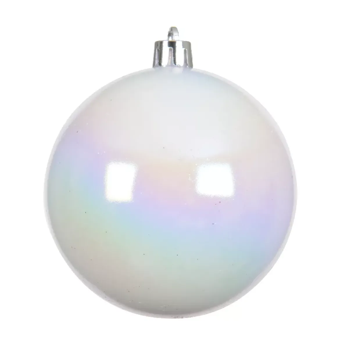 Set di 12 palline di Natale (D60 mm) Aravis Bianco iridescente