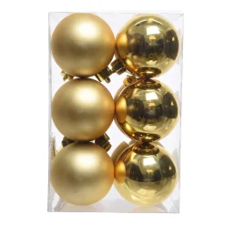 Set di 12 palline di Natale (D60 mm) Aravis Oro