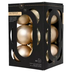 Set di 12 palline di Natale (D60 mm) Aravis Perla