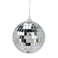 Set di 12 palline di Natale (D80 mm) Night Fever Argento