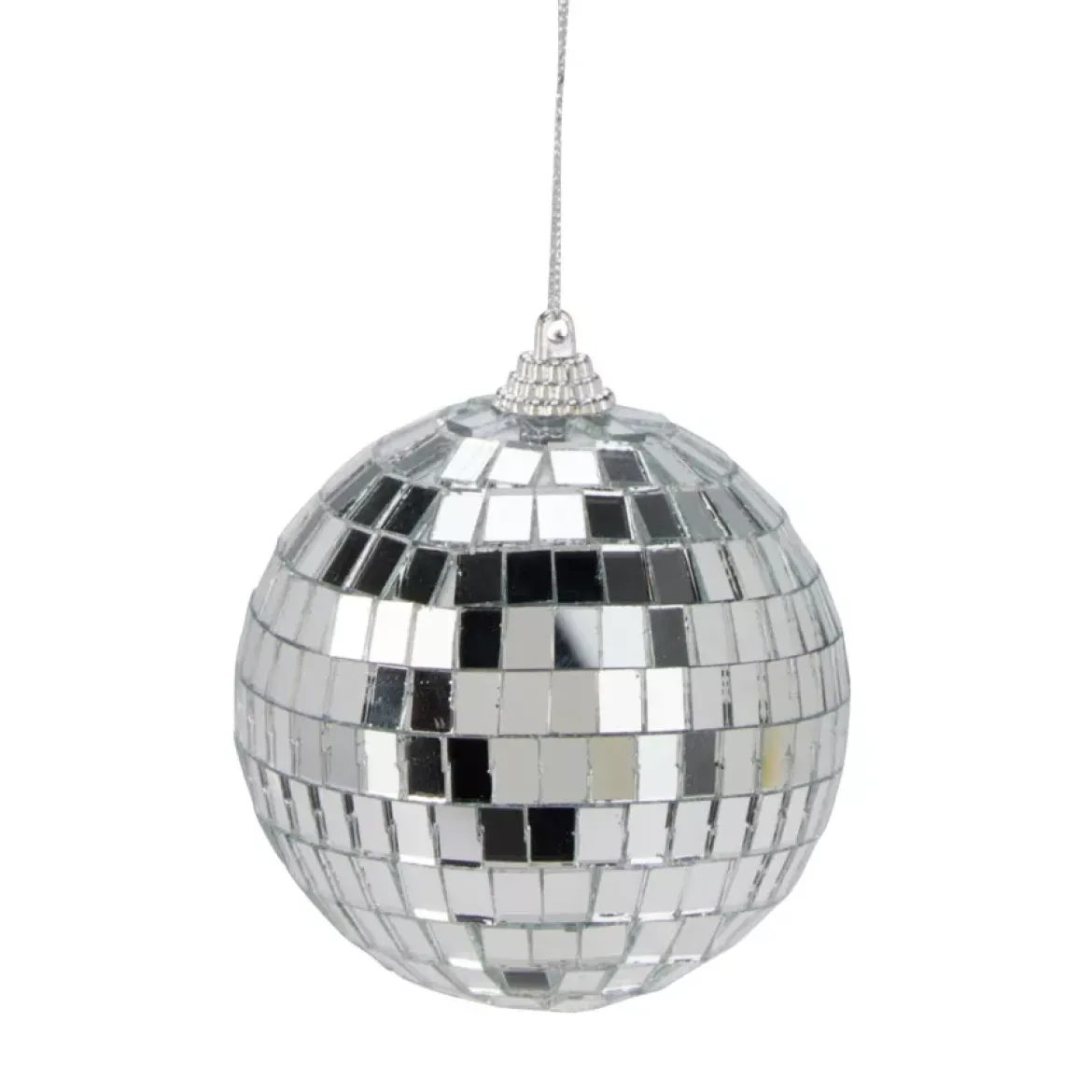 Set di 12 palline di Natale (D80 mm) Night Fever Argento