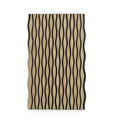 Set di 4 pannelli murali in legno (60 cm) Samir Naturale