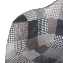 Set di 2 poltroncine bambino patchwork Ernest Grigio