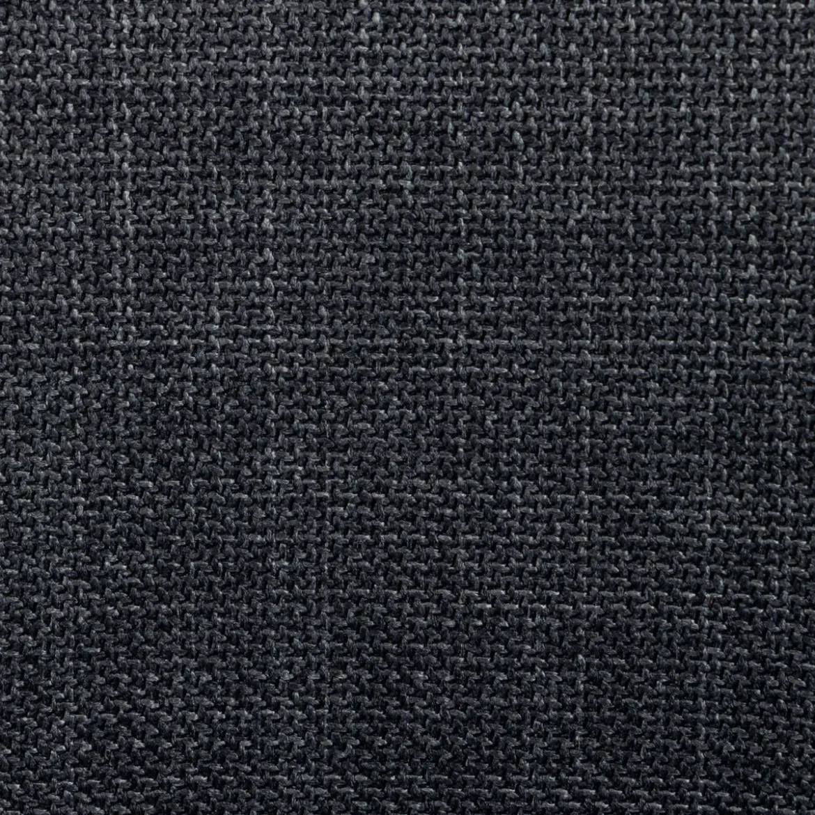 Set di 2 sedie da pranzo in tessuto (seduta 48 cm) Elia Nero
