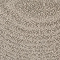 Set di 2 sedie per isola centrale con schienale in bouclé (seduta 65 cm) Soho Grigio chiaro