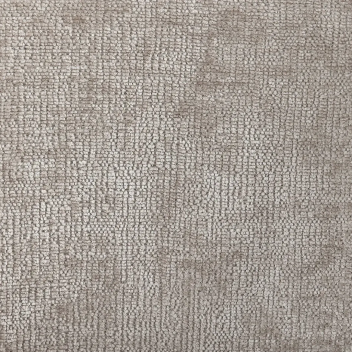 Set di 2 sedie per isola centrale con schienale in tessuto chenille (Altezza seduta 65cm) Zola Tortora