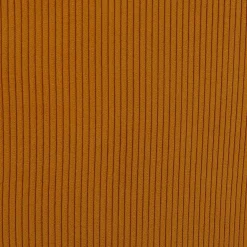 Set di 2 sgabelli da bar con schienale in velluto a coste (Altezza seduta 75cm) Juno Giallo curry