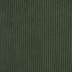 Set di 2 sgabelli da bar con schienale in velluto a coste (Altezza seduta 75cm) Juno Verde pino