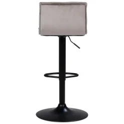 Set di 2 sgabelli da bar girevoli con schienale regolabile in altezza (seduta da 63 a 84 cm) Carly Tortora