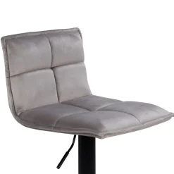 Set di 2 sgabelli da bar girevoli con schienale regolabile in altezza (seduta da 63 a 84 cm) Carly Tortora