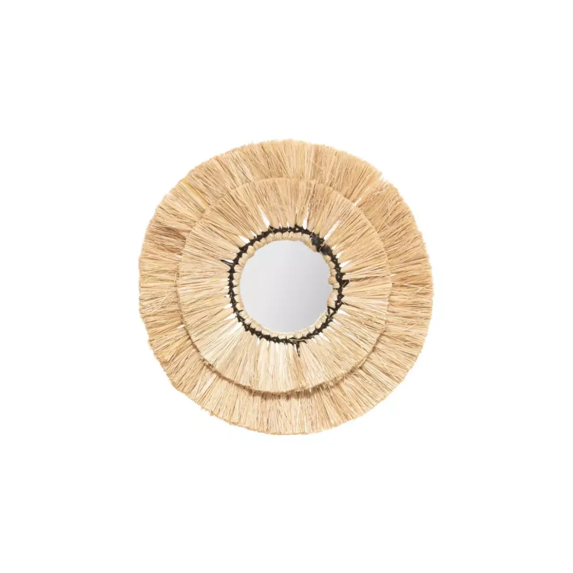 Set di 3 specchi (D20-30-40 cm) Alba Naturale