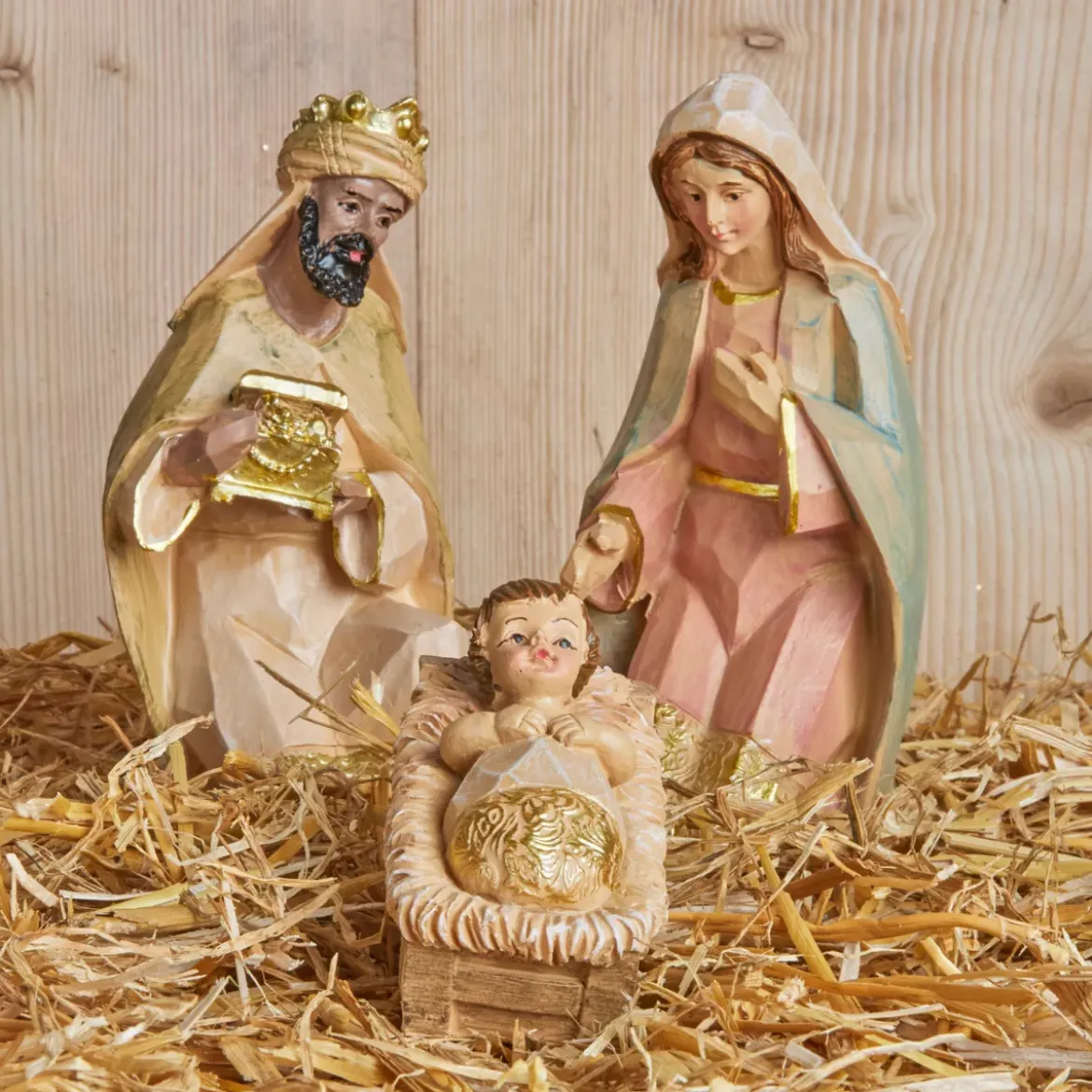 Set di 8 statuine (Altezza 20 cm) di Gioia