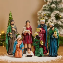 Set di 7 statuine (H25 cm) di Achille