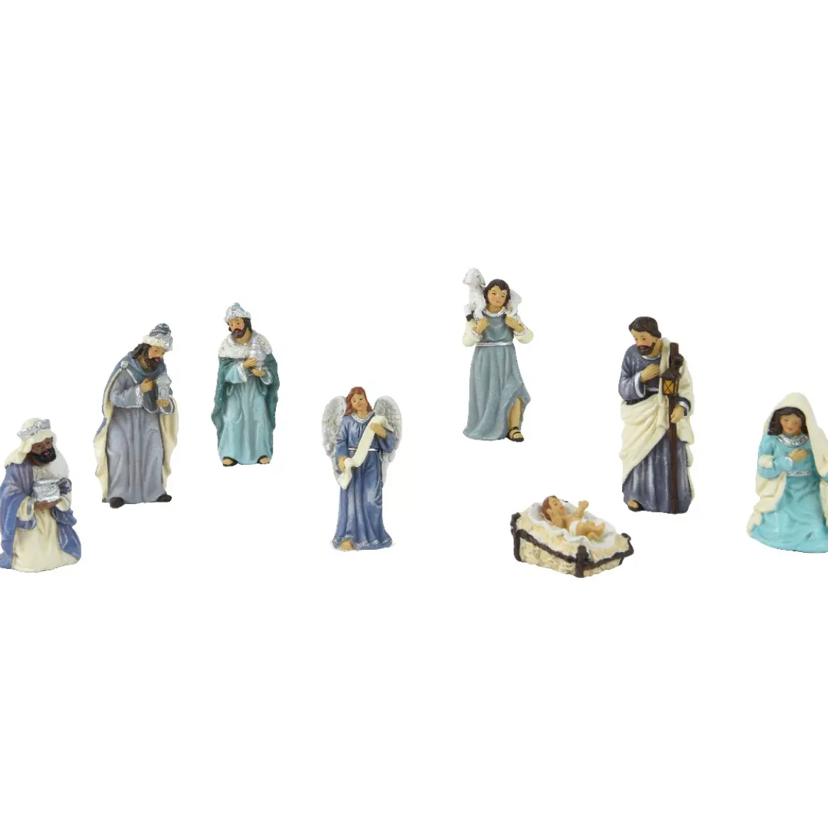 Set di 8 statuine (H9 cm) di Clémence