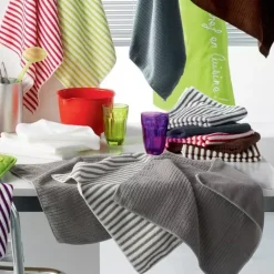Set di 3 strofinacci Cuistot Grigio