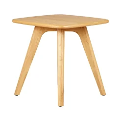 Sgabello da divano in rovere (50 cm) Bilbao Naturale