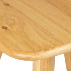 Sgabello da divano in rovere (50 cm) Bilbao Naturale